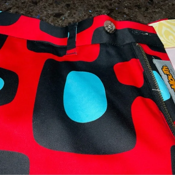 Loudmouth Golf Shorts Men’s Size 36 NEW Discontinued “Atom Smasher” - Picture 12 of 13